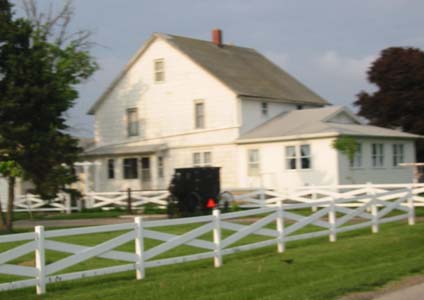 Amish farm, Arthur Illinois