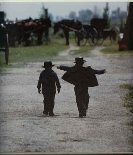 Two Amish Boys, Arthur, Illinois