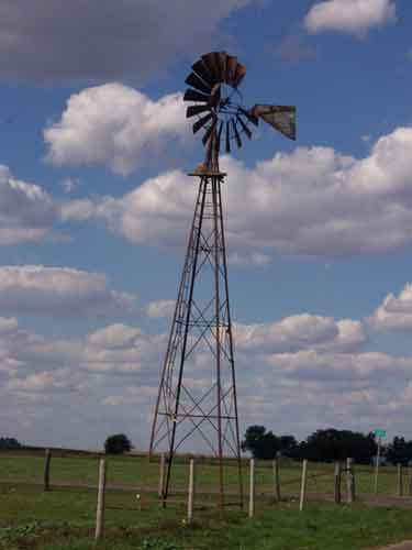 Amish Windmill, Arthur, Illinois